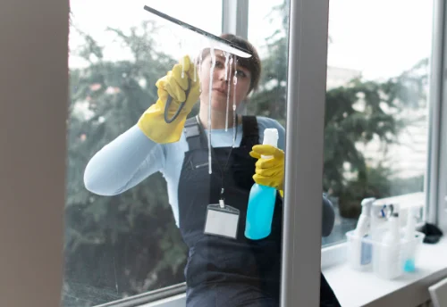 Nettoyage de vitres intérieures et extérieures à Gratens